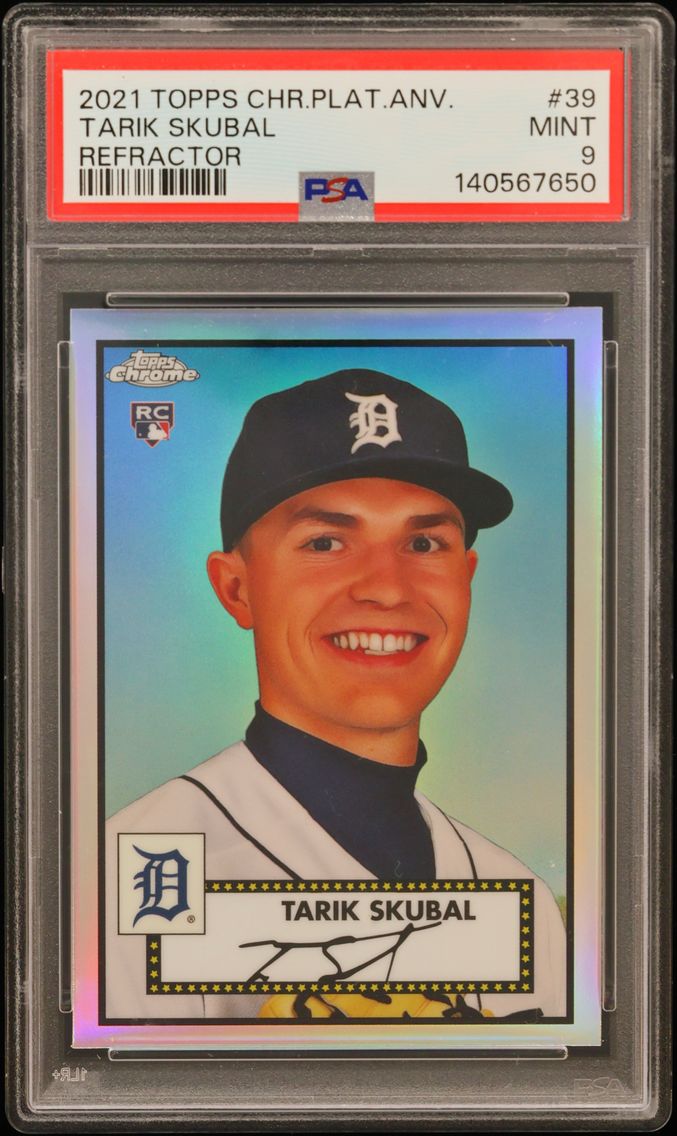 2021 #39 Tarik Skubal PSA 9 Topp