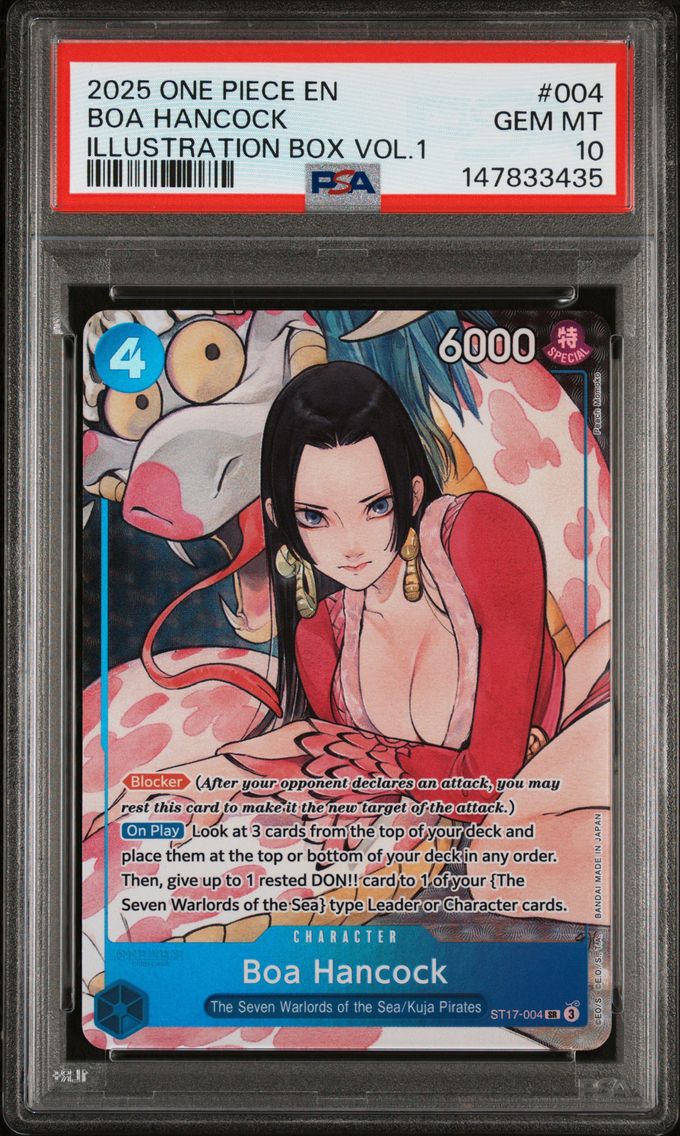 2025 #004 Boa Hancock PSA 10 One Piece Promos