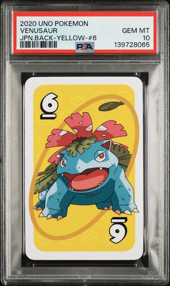 2020 #NA Venusaur PSA 10 Uno Pokemon