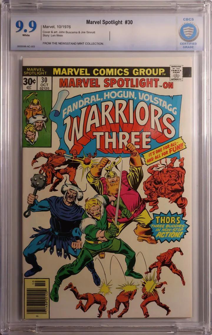 1976 #NA 1976 Marvel Spotlight #30 CBCS 9.9 Marvel Comics CBCS 9.9