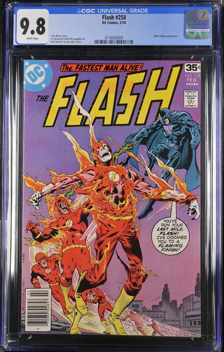 1978 Flash #258 CGC 9.8 DC Comics