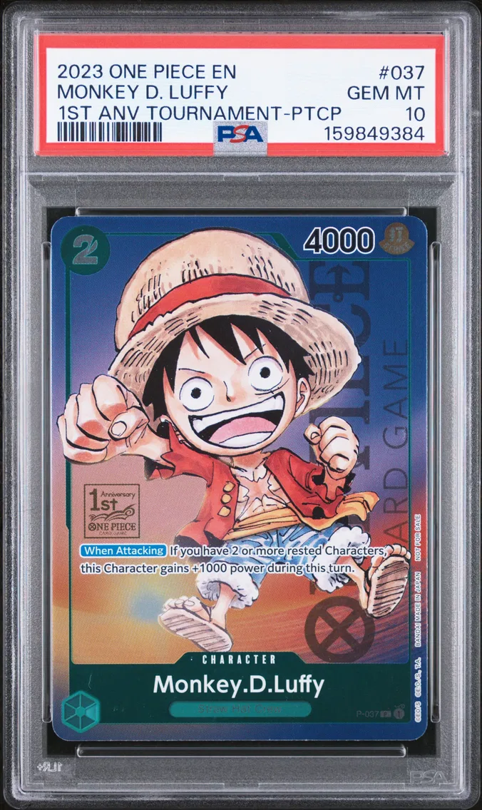 2023 #037 Monkey D. Luffy PSA 10 One Piece Promos