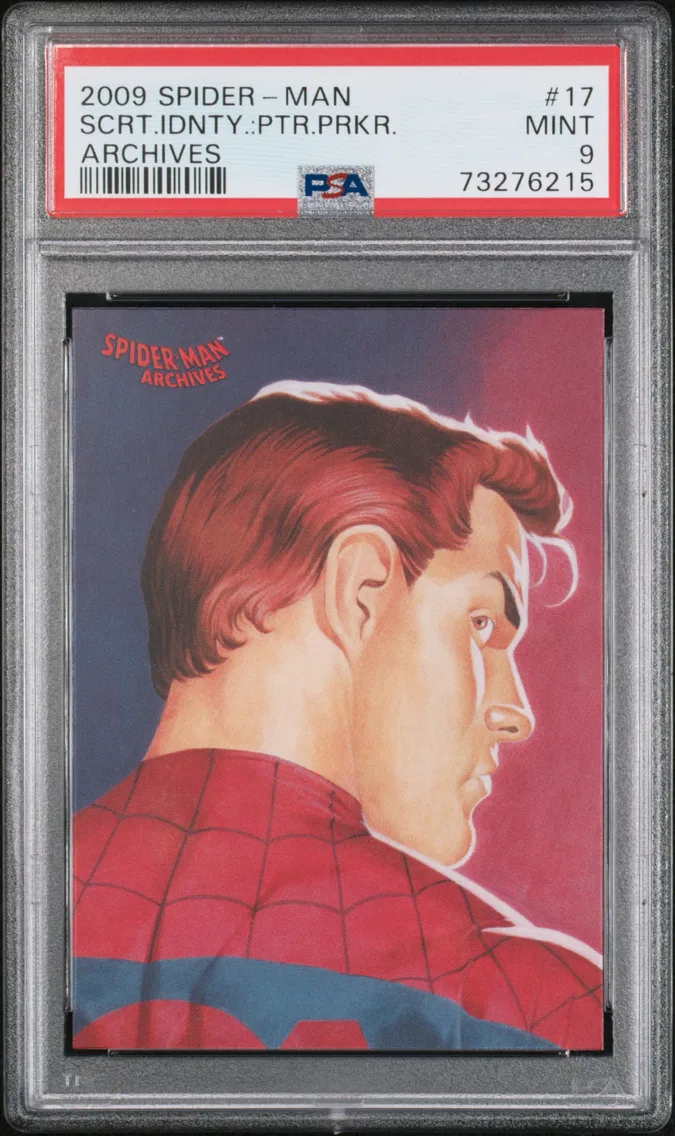 2009 #17 Secret Identity:Peter Parker PSA 9 Spider-Man Archives