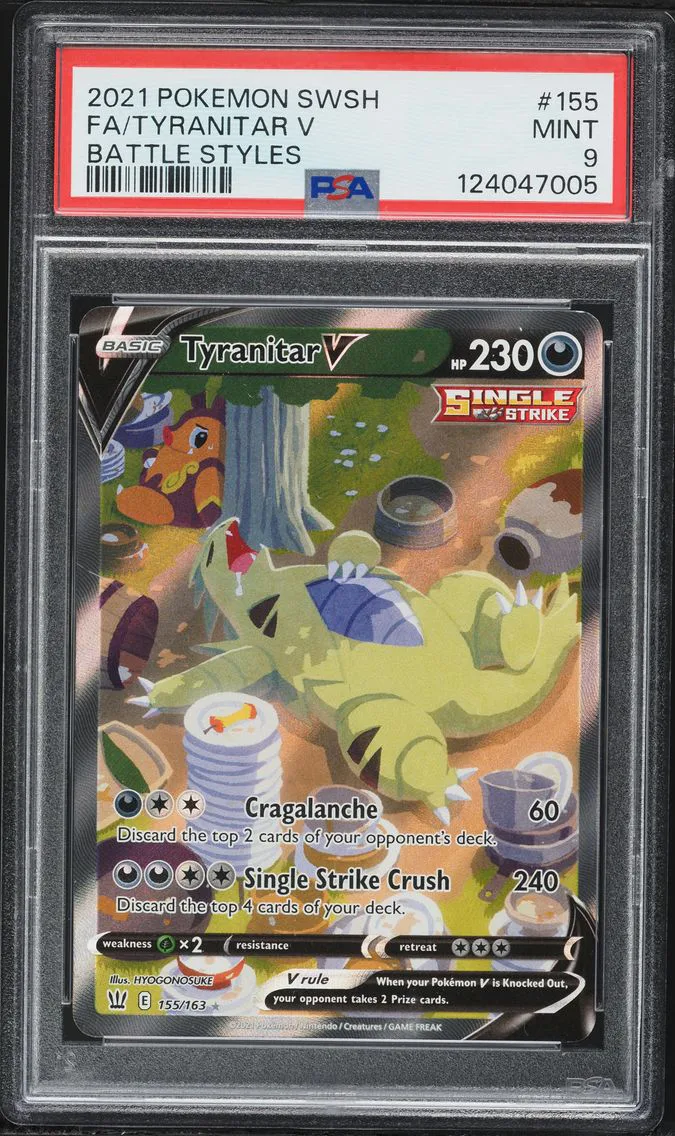 2021 #155 Full Art/Tyranitar V P