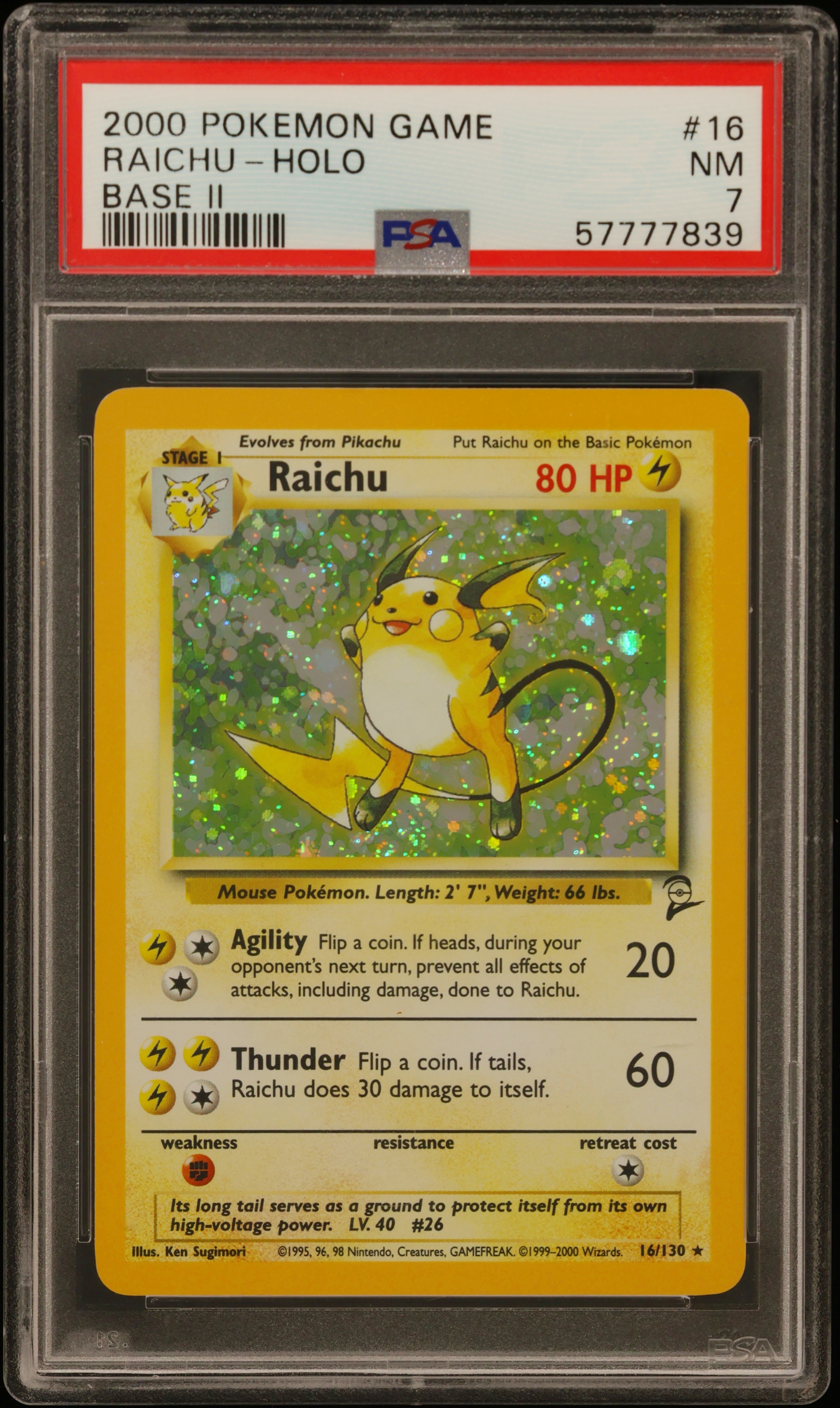 Raichu-Holo