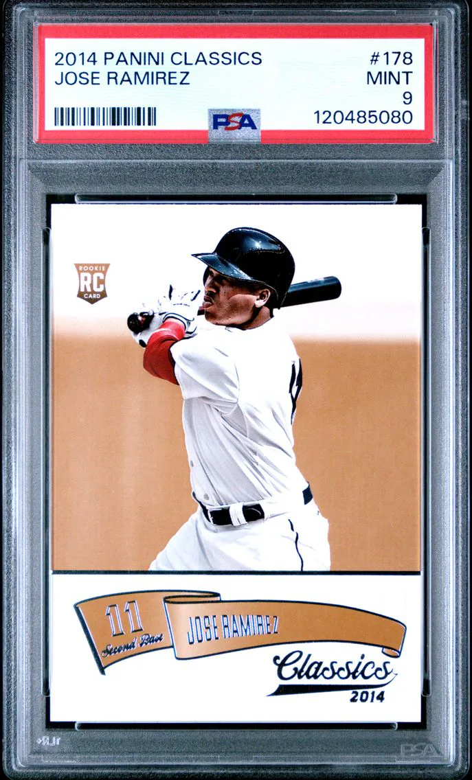 2014 #178 Jose Ramirez PSA 9 Panini Classics