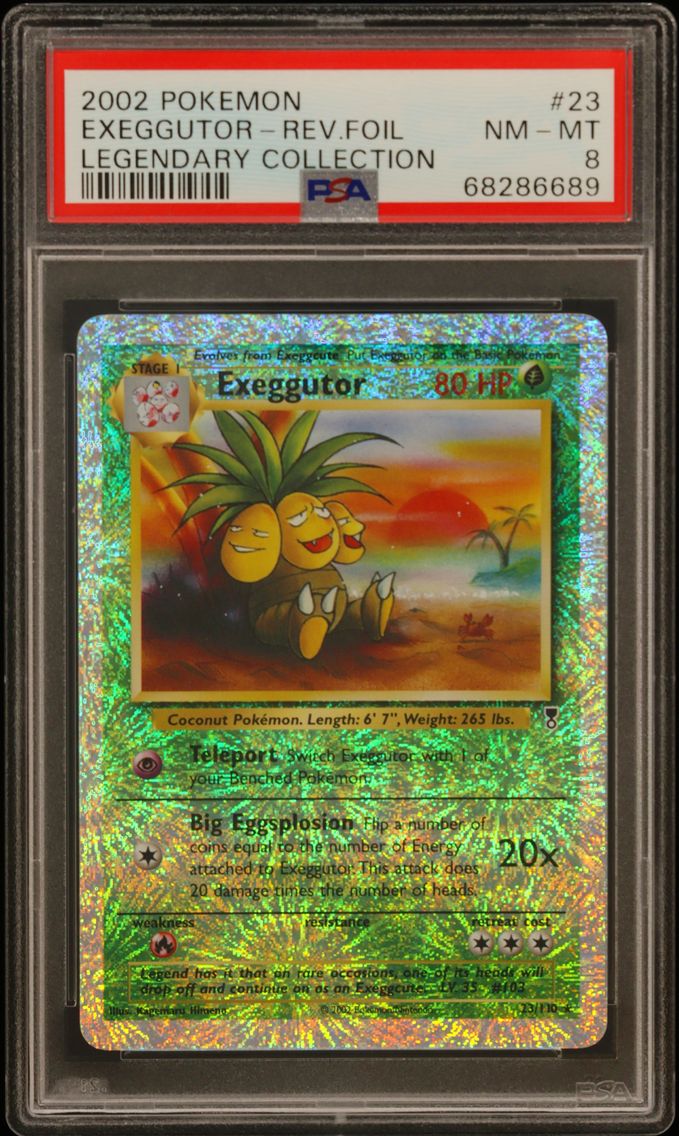 2002 #23 Exeggutor-Reverse Foil 
