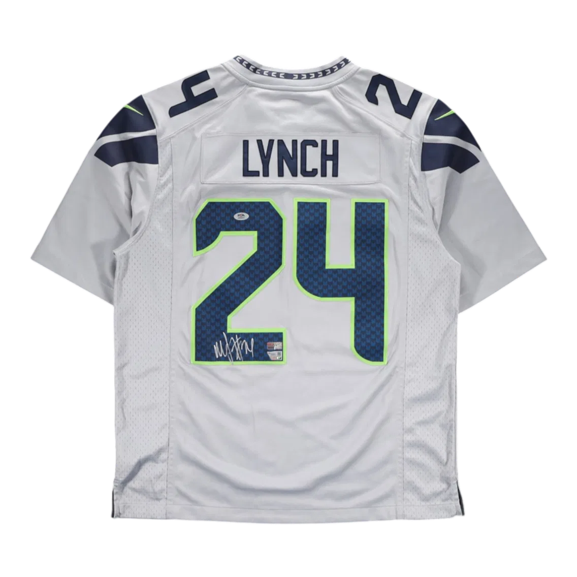 #NA Marshawn Lynch Signed Autographed Seattle Seahawks Jersey - PSA AUTH, LOA