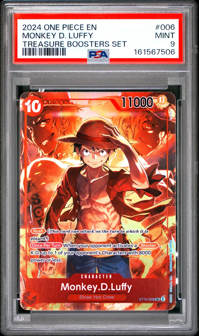 2024 #006 Monkey D. Luffy PSA 9 One Piece Promos