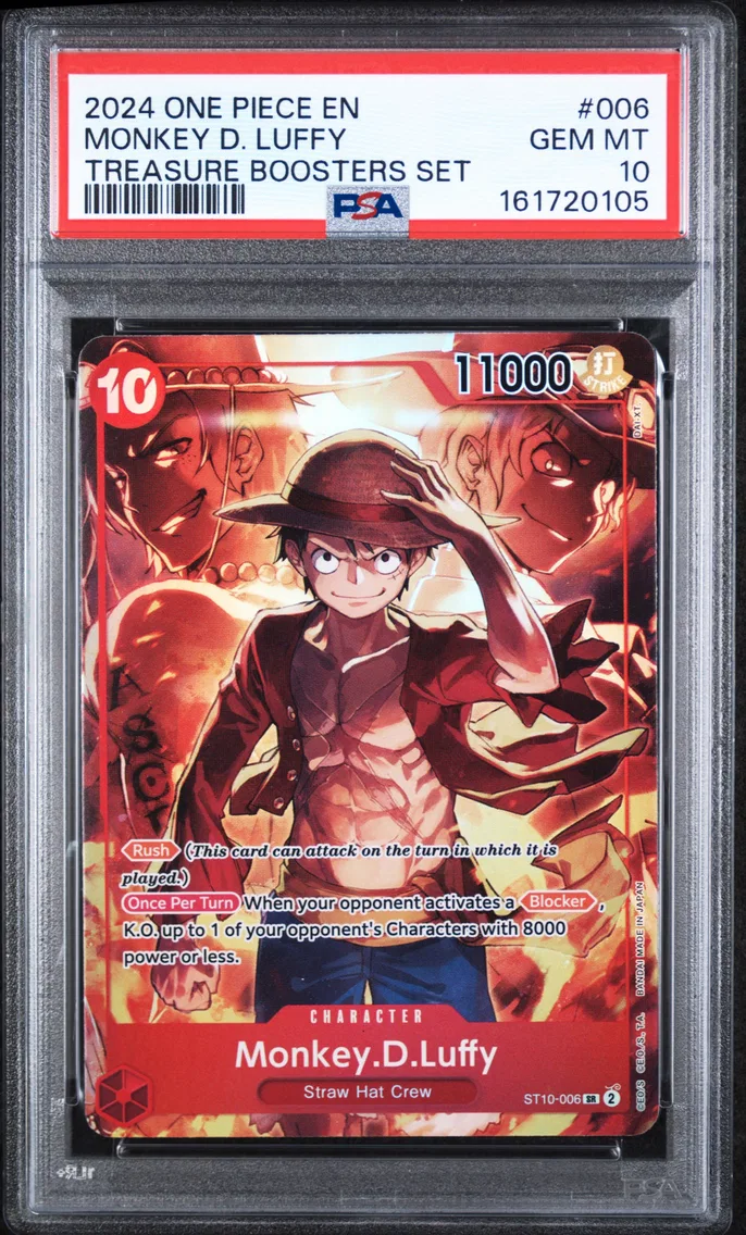 2024 #006 Monkey D. Luffy PSA 10 One Piece Promos