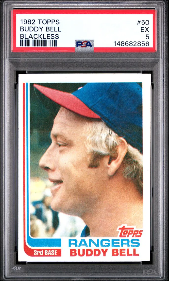 1982 #50 Buddy Bell PSA 5 Topps