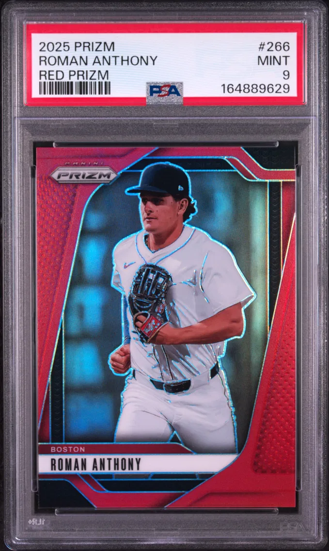2025 #266 Roman Anthony PSA 9 Panini Prizm