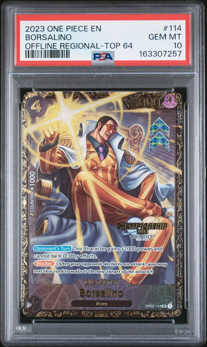 2023 #114 Borsalino PSA 10 One Piece Promos