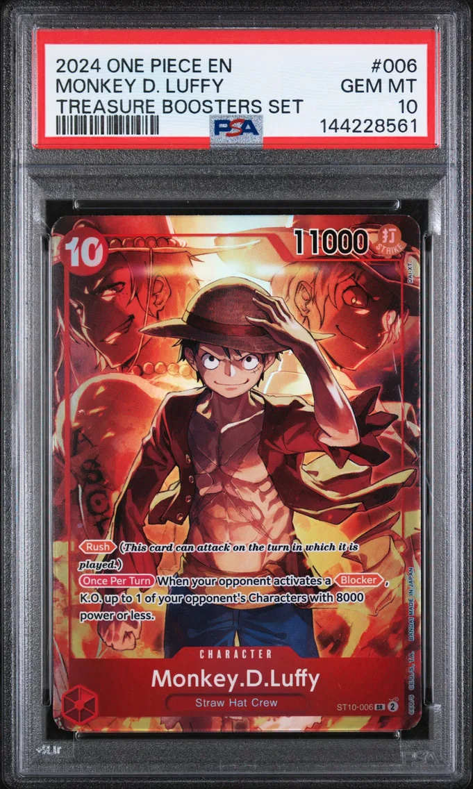 2024 #006 Monkey D. Luffy PSA 10 One Piece Promos