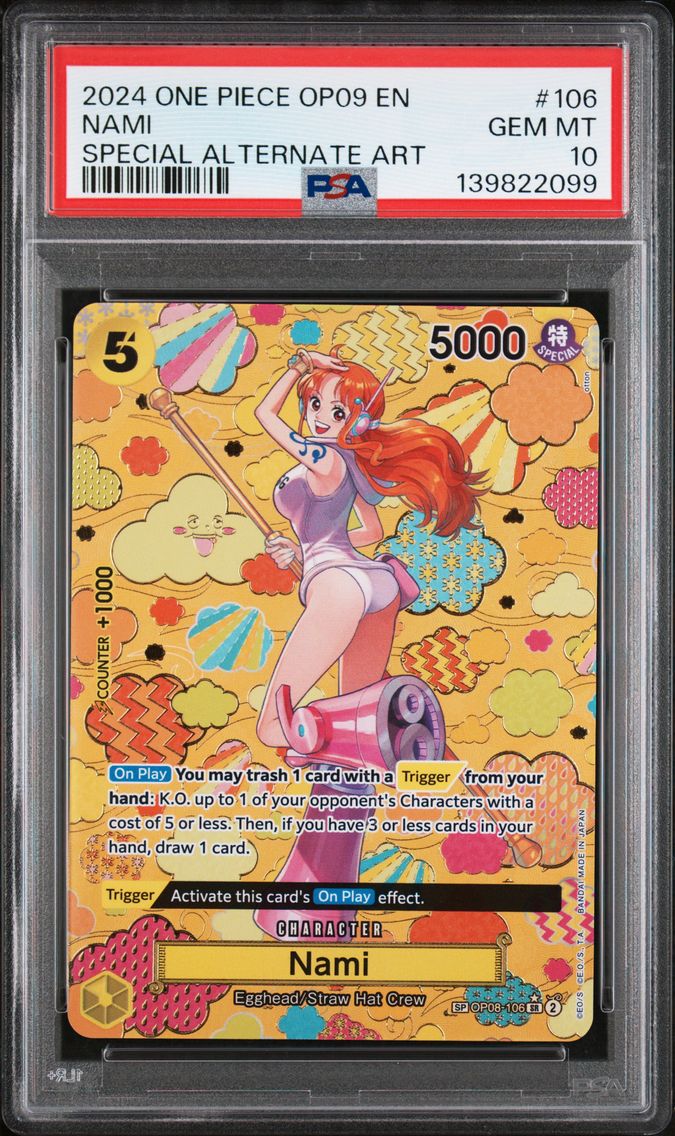 2024 #106 Nami PSA 10 One Piece 