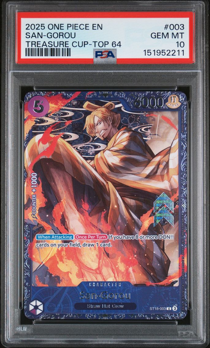 2025 #003 San-Gorou PSA 10 One P