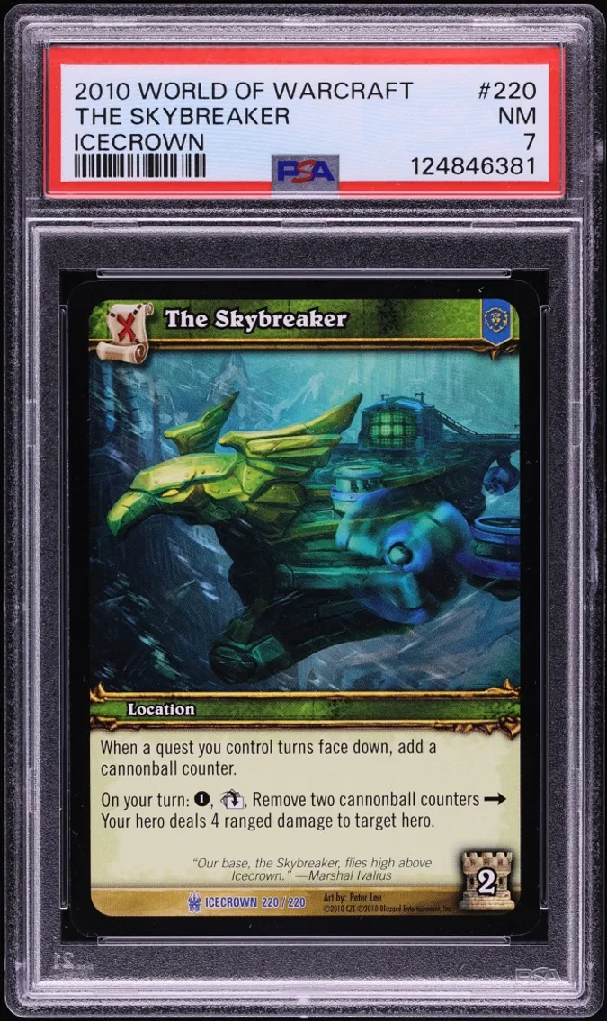 2010 #220 The Skybreaker PSA 7 World Of Warcraft Icecrown