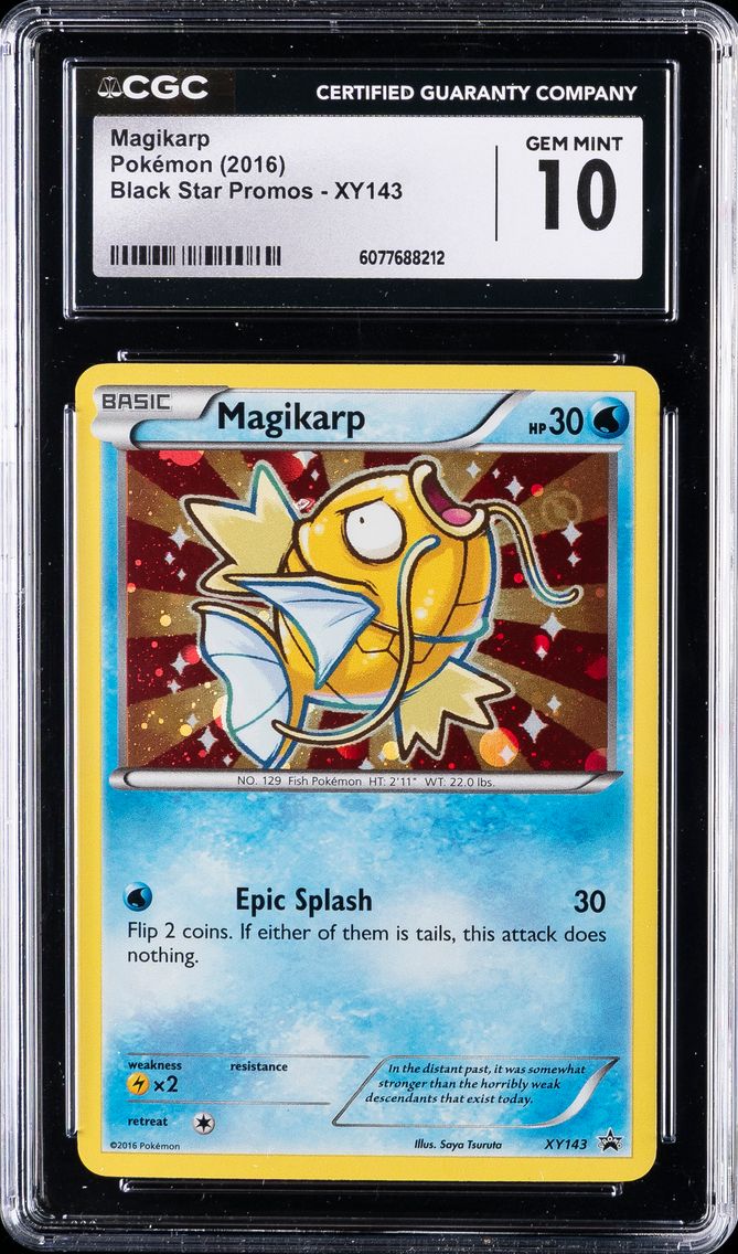 2016 #XY143 Magikarp-Holo CGC 10