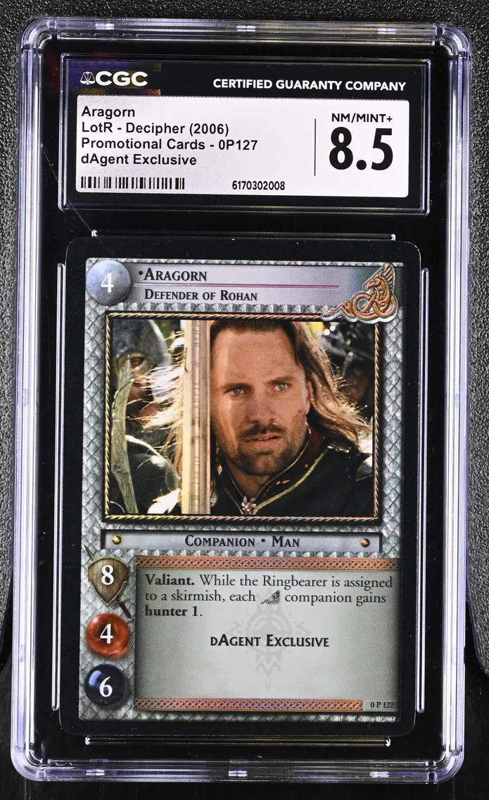 2006 #0P127 Aragorn CGC 8.5 Promotional Cards - English