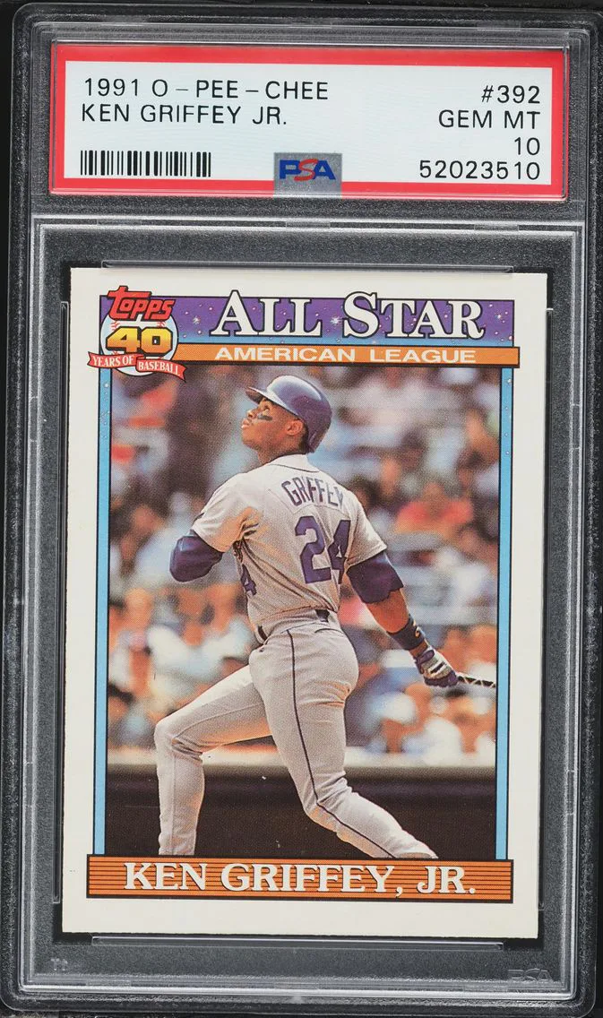 1991 #392 Ken Griffey Jr PSA 10 O-Pee-Chee Baseball