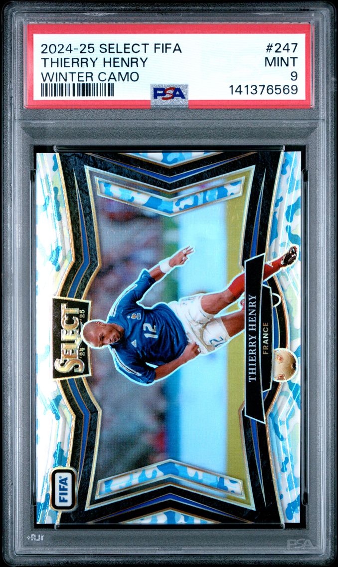 2024 #247 Thierry Henry PSA 9 Wi