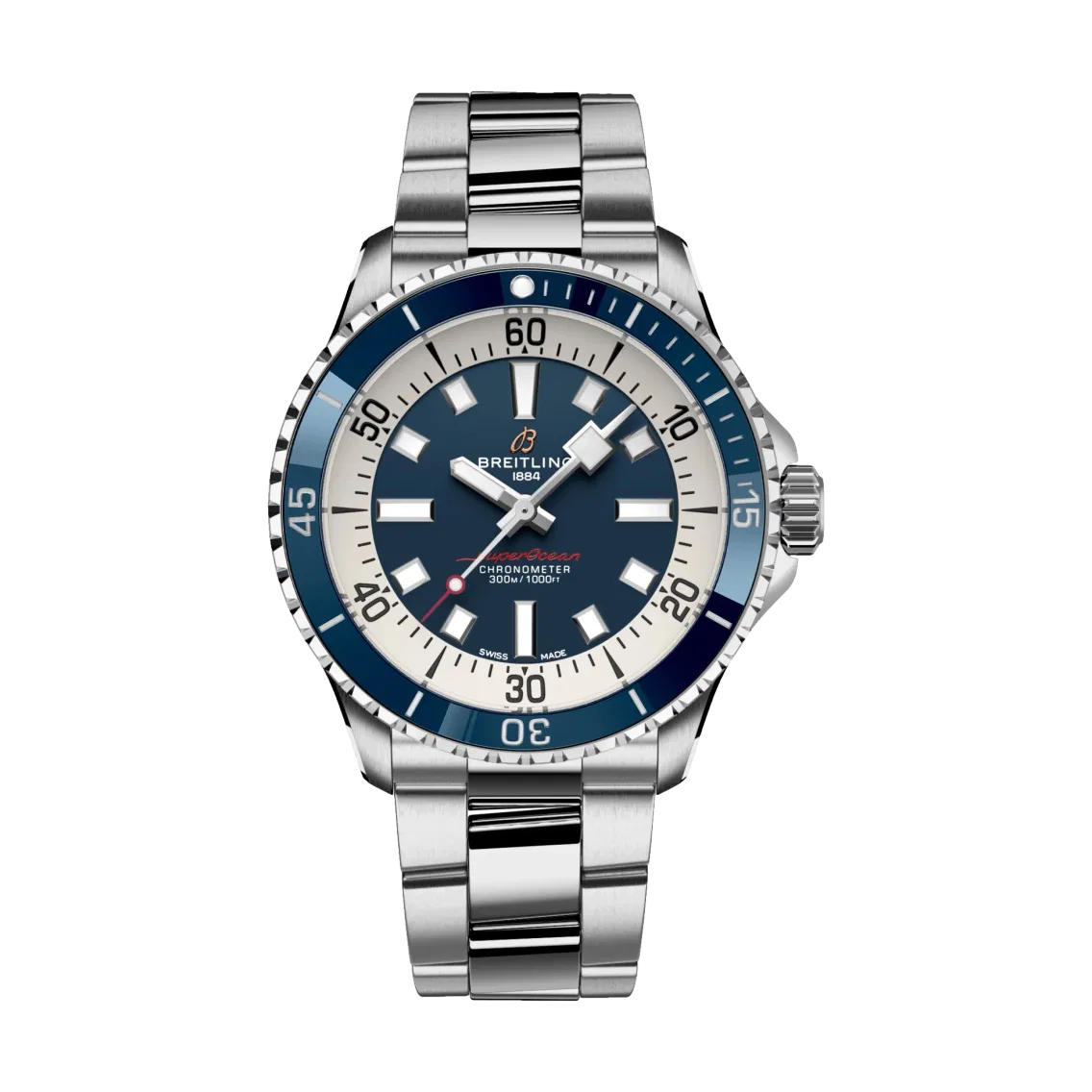 Breitling Superocean Automatic 42mm - Blue on Bracelet