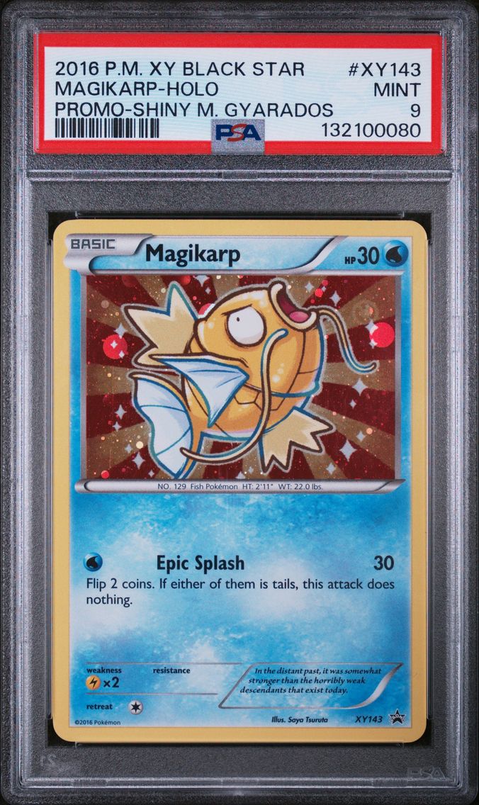2016 #XY143 Magikarp-Holo PSA 9