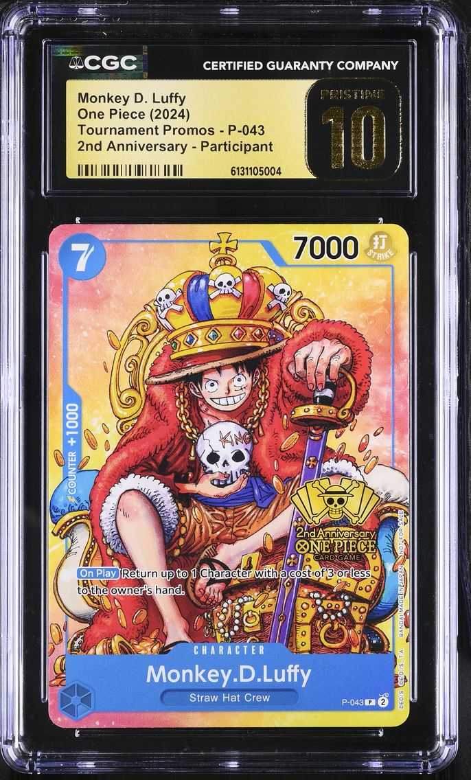 2024 #P-043 Monkey D. Luffy CGC
