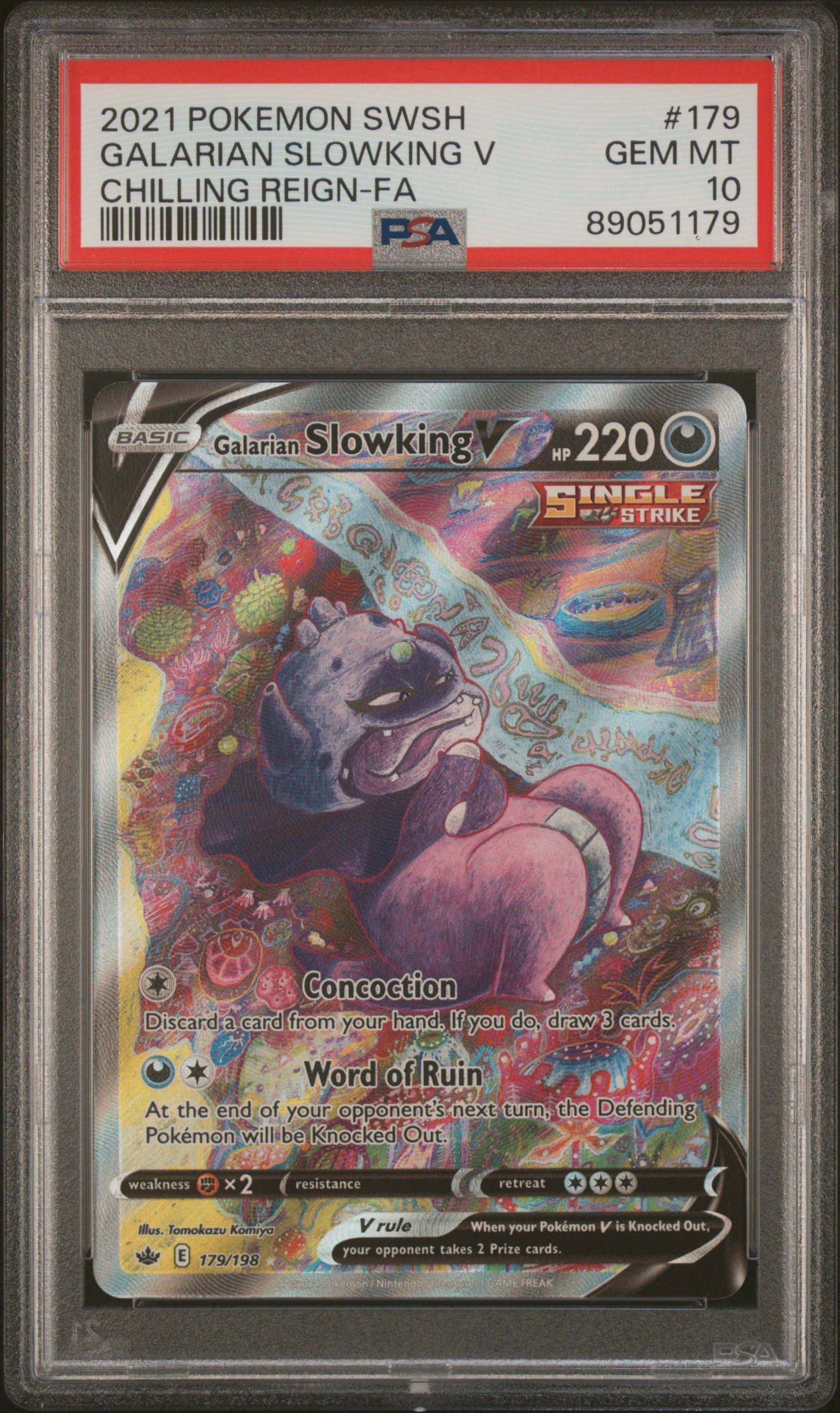 Full Art/Galarian Slowking V