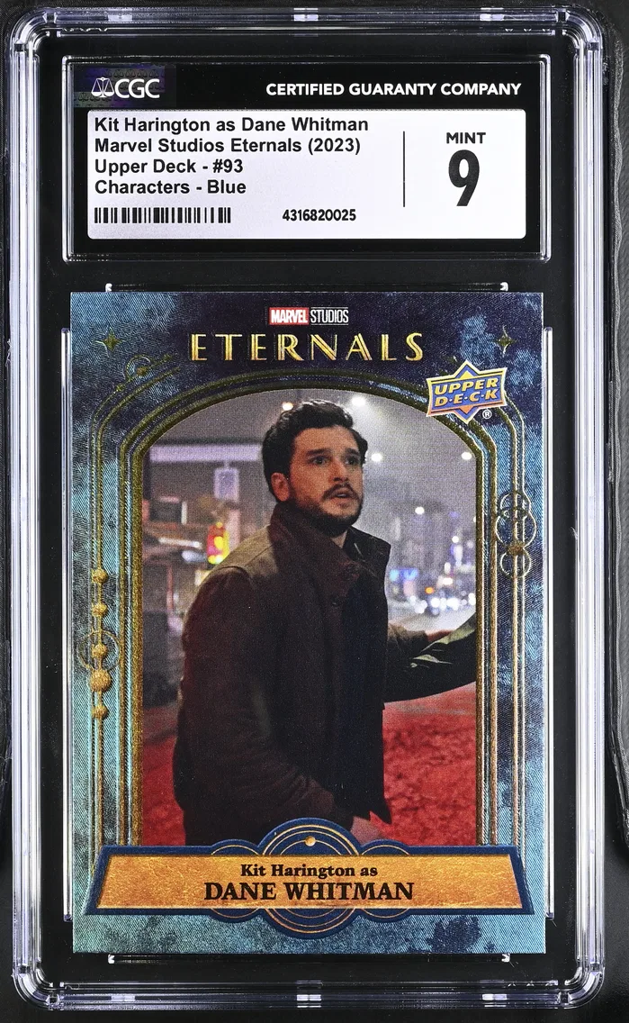 2023 #93 Kit Harington as Dane Whitman CGC 9 Marvel Studios Eternals (2023 Upper Deck) - English