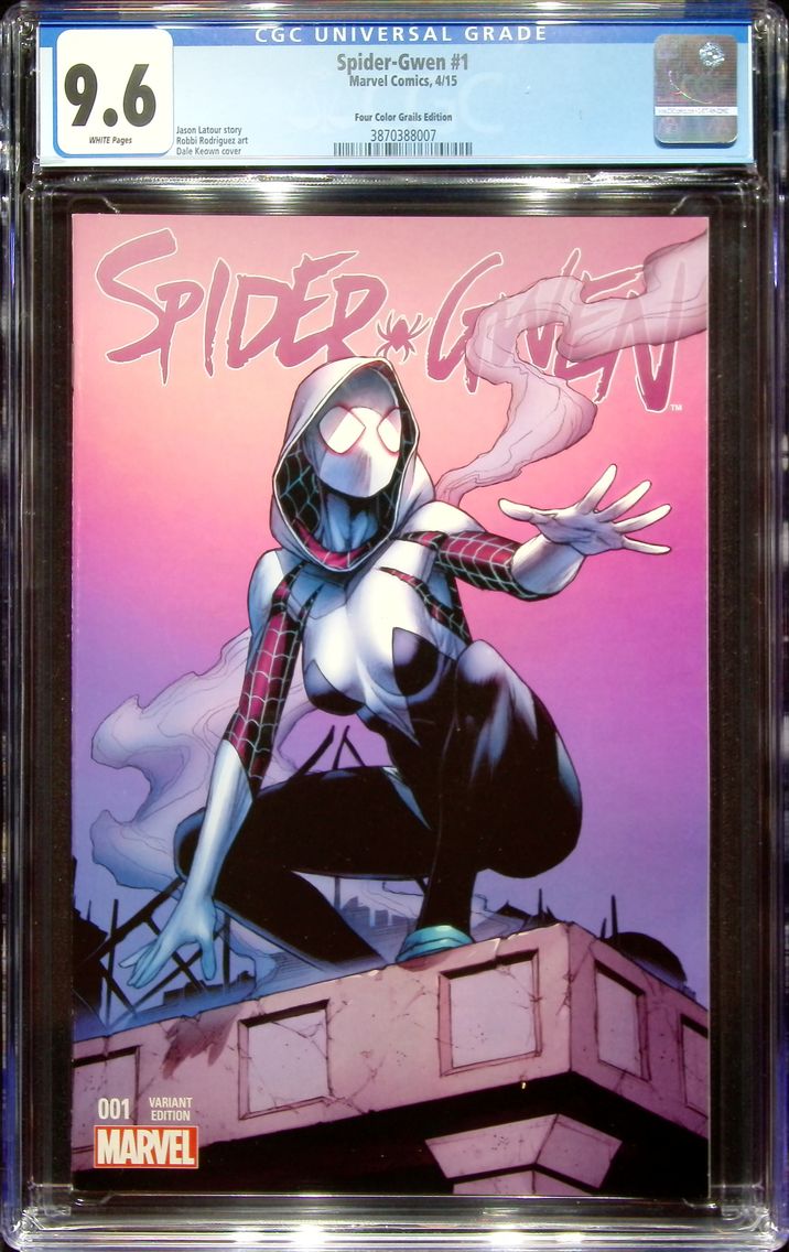 2015 Spider-Gwen #1 CGC 9.6 Marv
