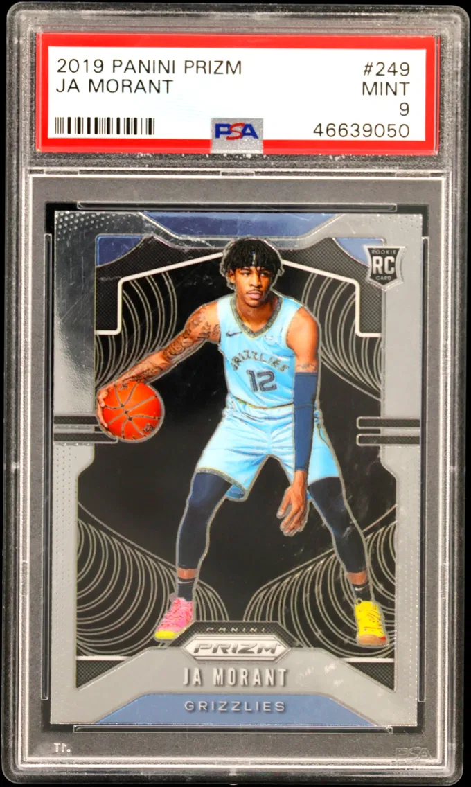 2019 #249 Ja Morant PSA 9 Panini Prizm