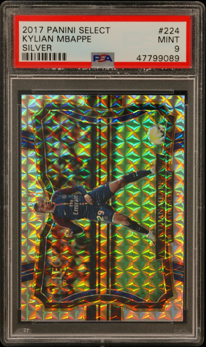 2017 #224 Kylian Mbappe PSA 9 Pa