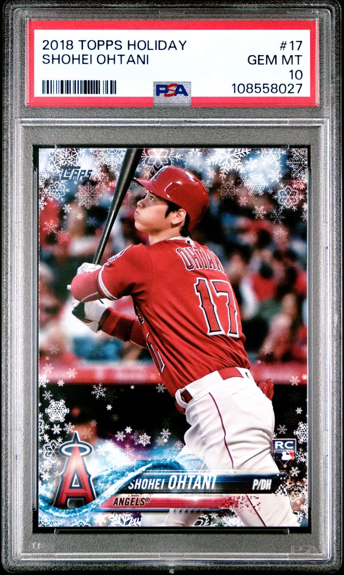 2018 #17 Shohei Ohtani PSA 10 To