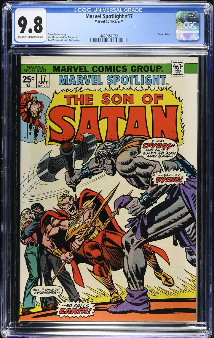 1974 Marvel Spotlight #17 CGC 9.8 Marvel Comics