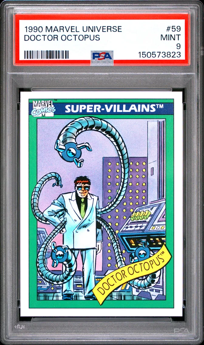 1990 #59 Doctor Octopus PSA 9 Marvel Universe