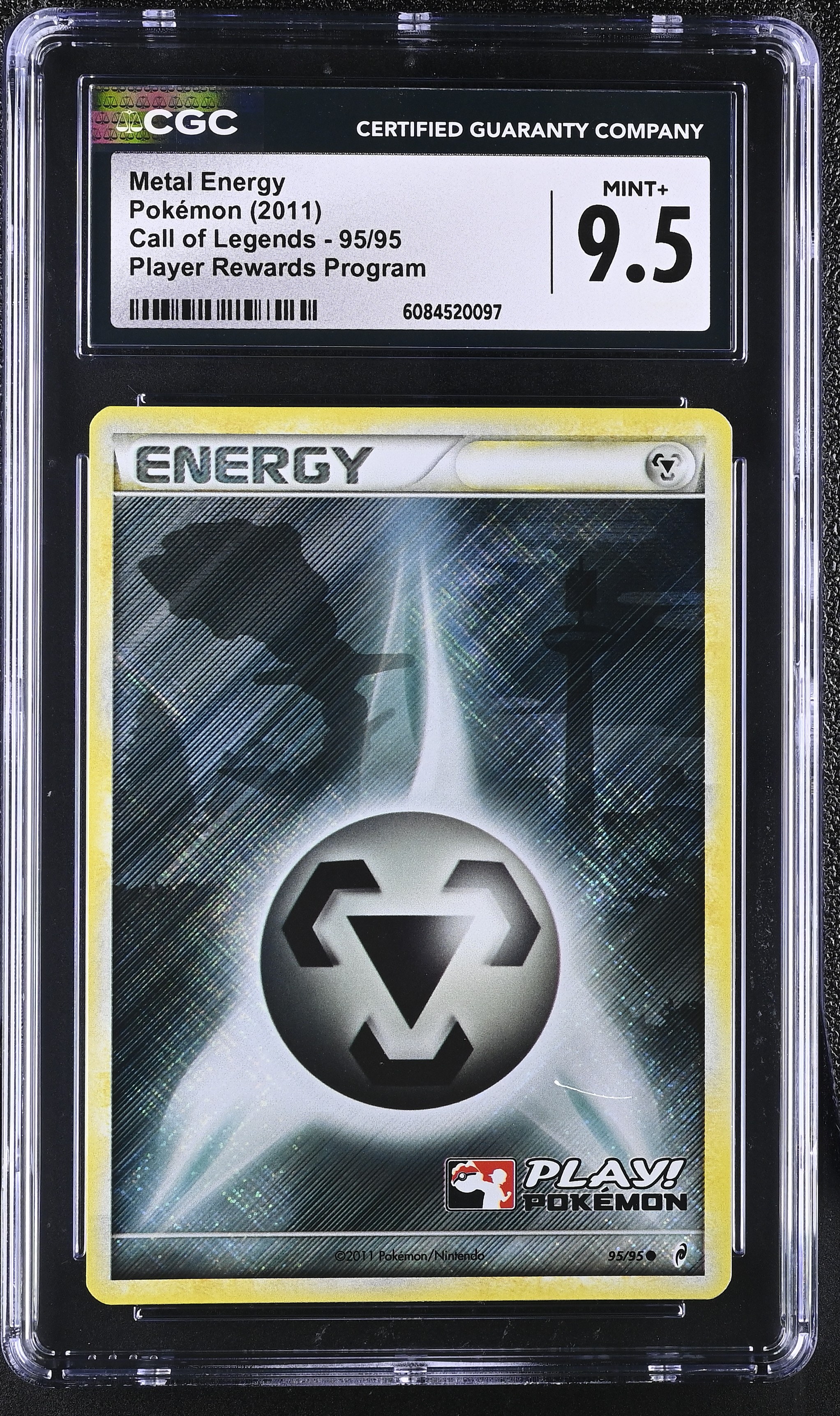 2011 #95 Metal Energy CGC 9.5 Call Of Legends - English