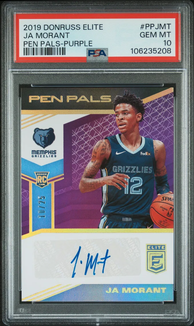 2019 #PPJMT Ja Morant PSA 10 Pan