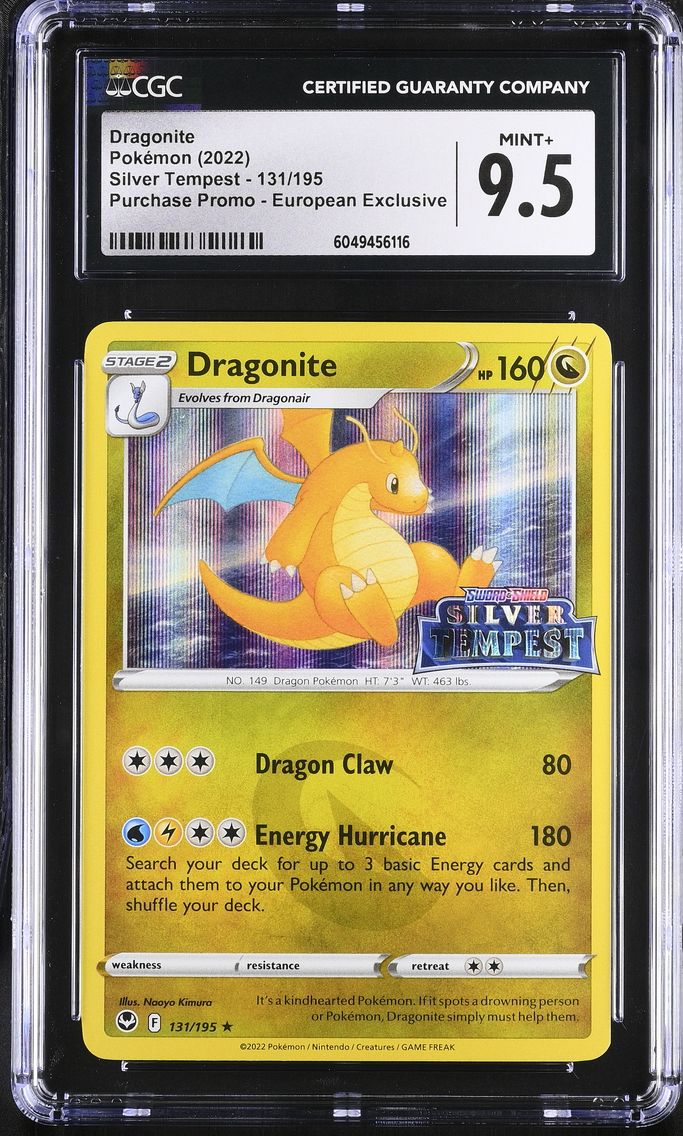 2022 #131 Dragonite CGC 9.5 Silv