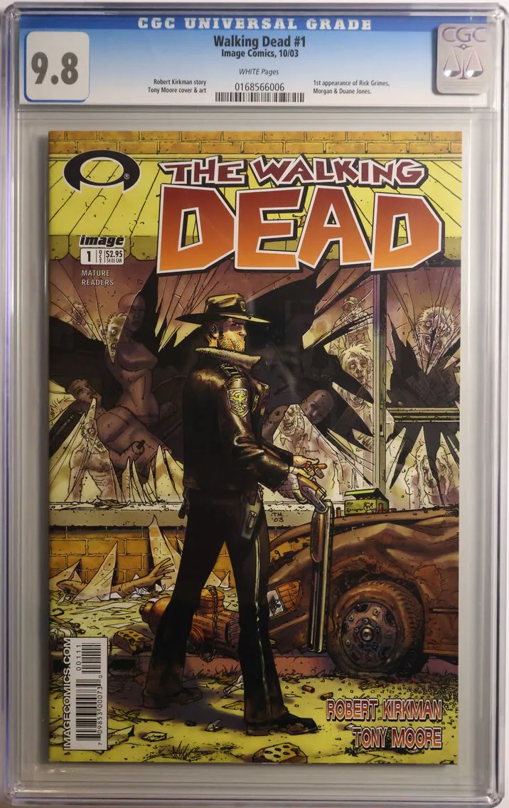 2003 #NA 2003 Walking Dead #1 CGC 9.8 Image Comics CGC 9.8