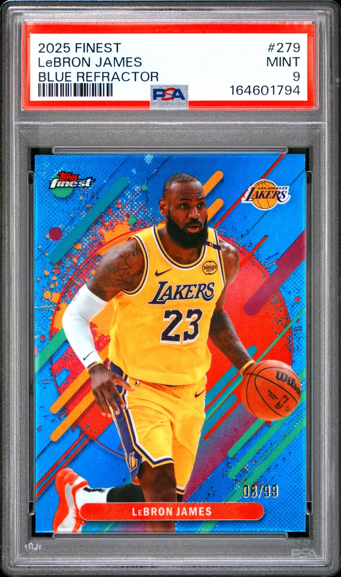 2025 #279 LeBron James PSA 9 Top