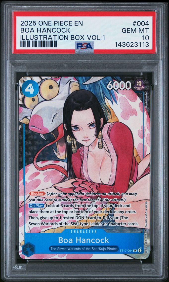 2025 #004 Boa Hancock PSA 10 Pro