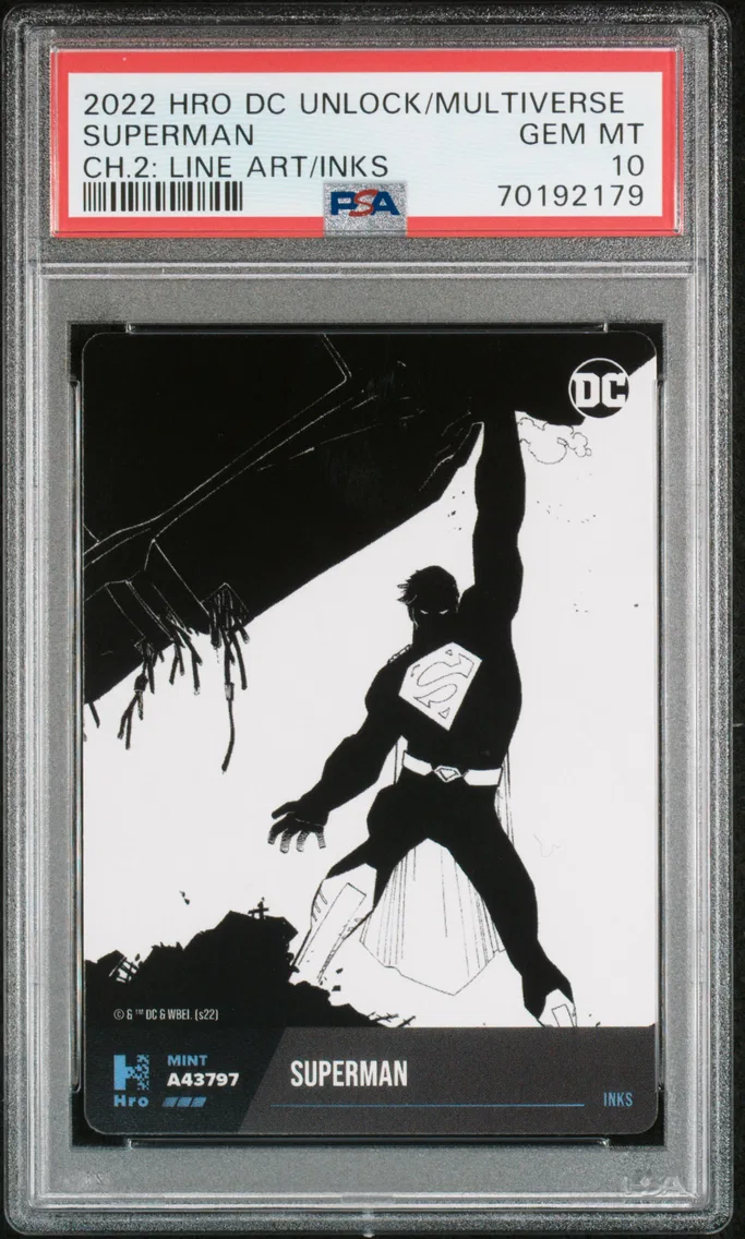 2022 #NA Superman PSA 10 Hro DC Unlock the Multiverse Chapter 2