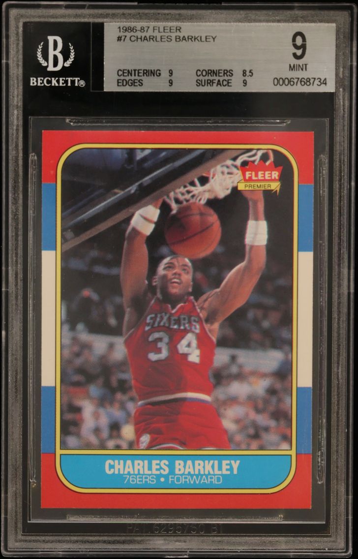 1986 #- BGS 9 Fleer
