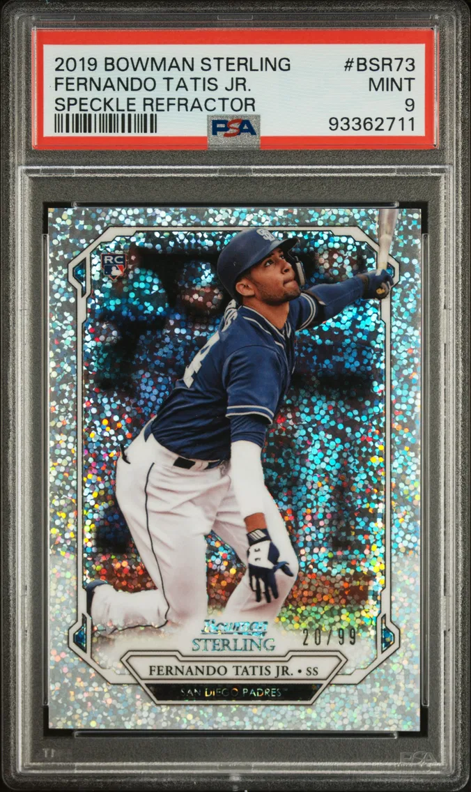 2019 #BSR73 Fernando Tatis Jr. PSA 9 Bowman Sterling