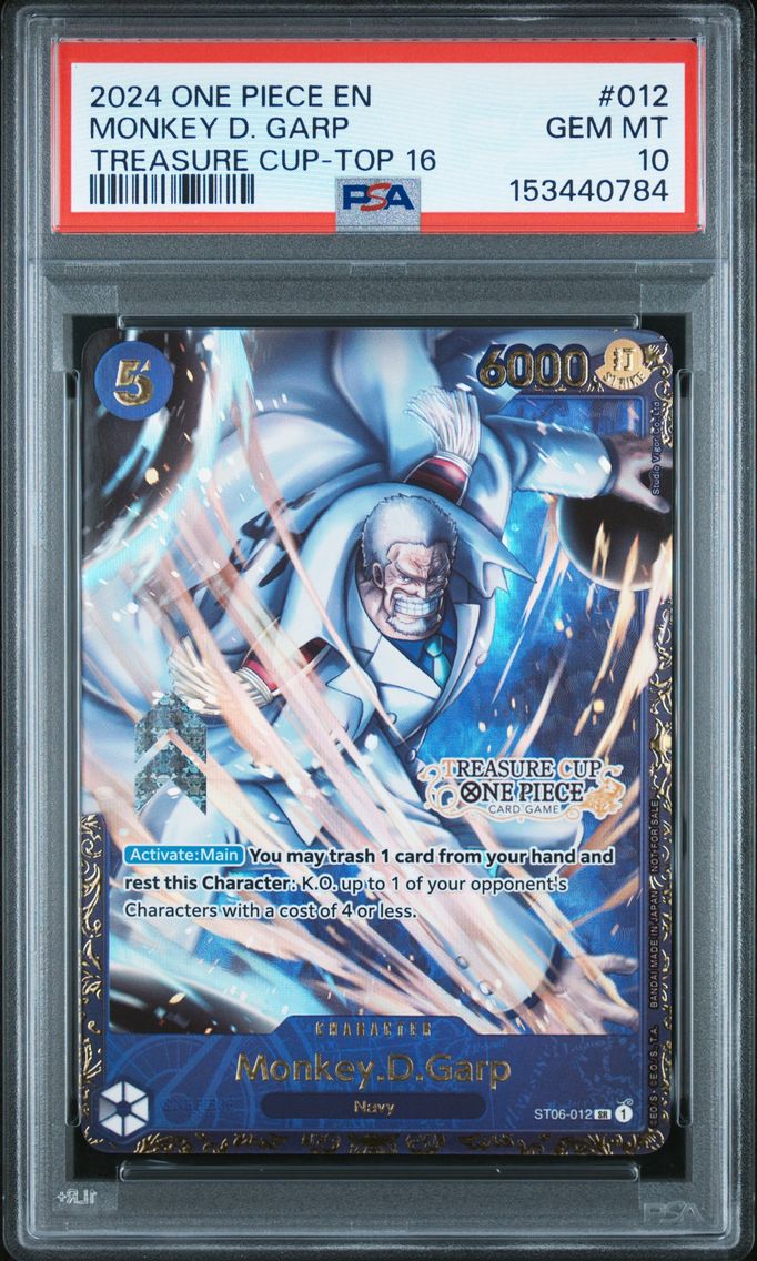 2024 #012 Monkey D. Garp PSA 10 