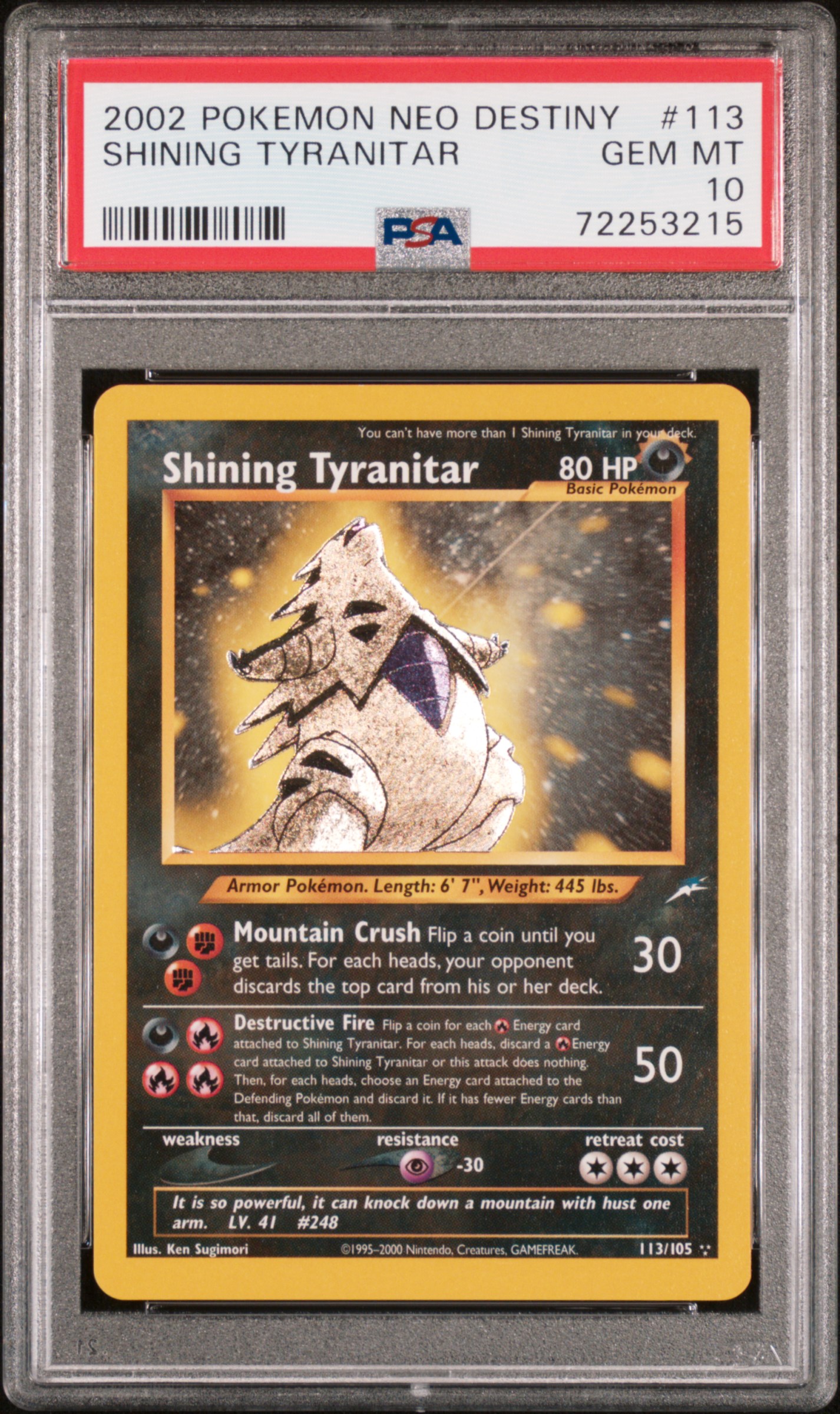 Shining Tyranitar