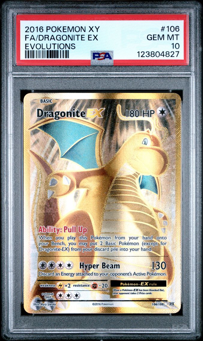 2016 #106 Full Art/Dragonite EX 