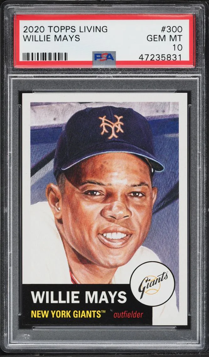 2020 Topps Living Willie Mays #300 PSA 10 GEM MINT