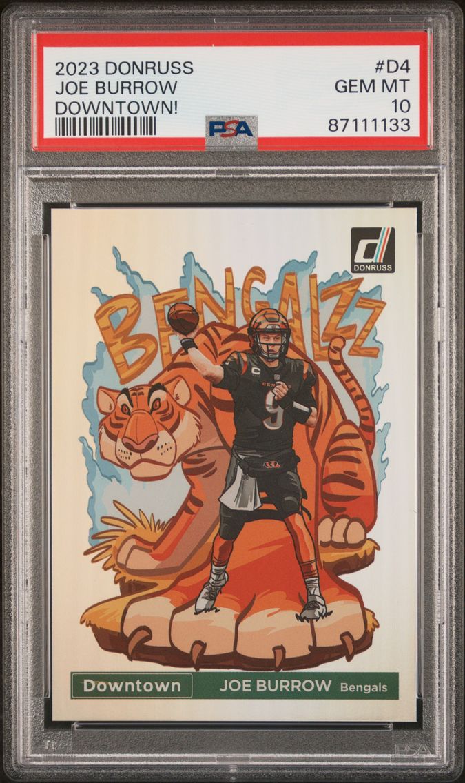 2023 #D4 Joe Burrow PSA 10 Panin